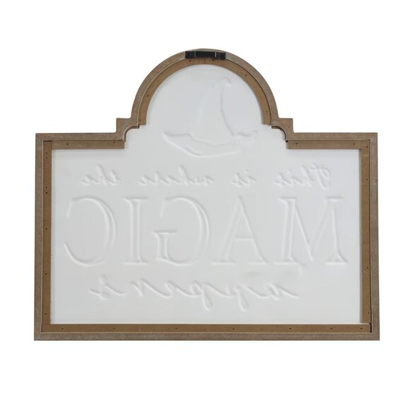 Halloween Where the Magic Happens Wall Sign Ashland Haunted Manor Witch House - Picture 3 of 5